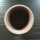 Dark brown flowerpot
