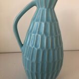 Turquoise vase West -Germany ceramic