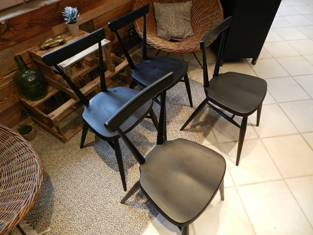 4 chaises ercol