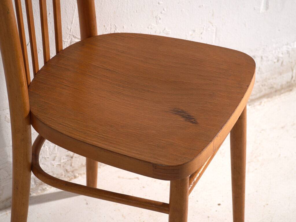 Antique bentwood chairs TON – Czechoslovakia, circa 1960 #9 – Set of 2 pieces