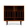 Danish Rosewood Bookcase with LP rack Hundevad & Co, 1960s