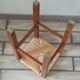 Stuffed stool and chair