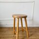 Vintage pine stool