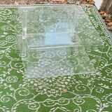Coffee table plexiglass magazines holder