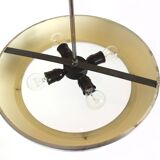 Bauhaus UFO Pendant Lamp by Josef Hurka for Napako, 1930s