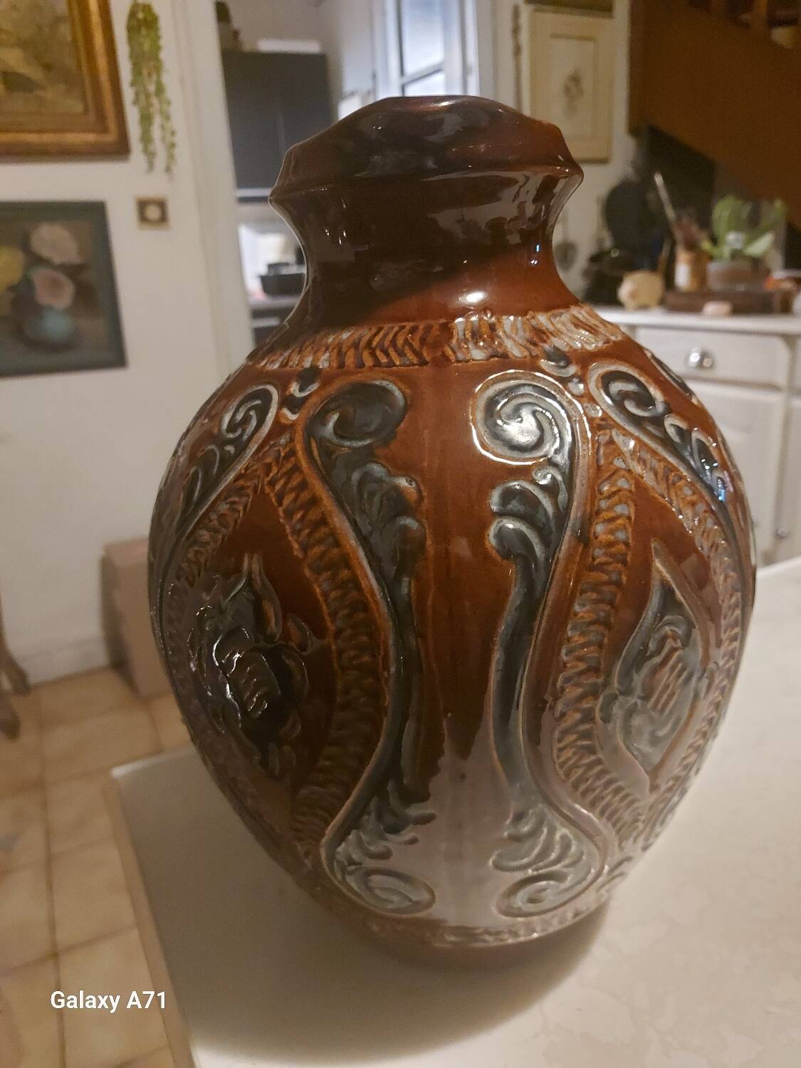 Earthenware jug