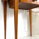Vintage compass leg bedside table
