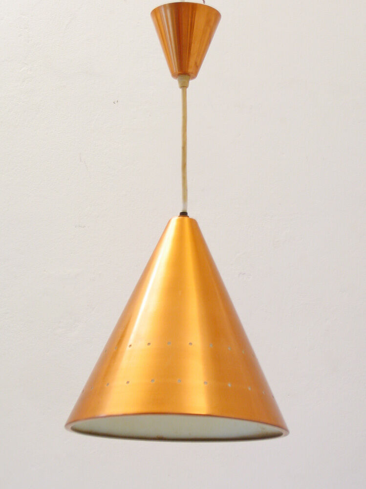 Copper Fog & Murop sixties vintage scandinavian during lamp