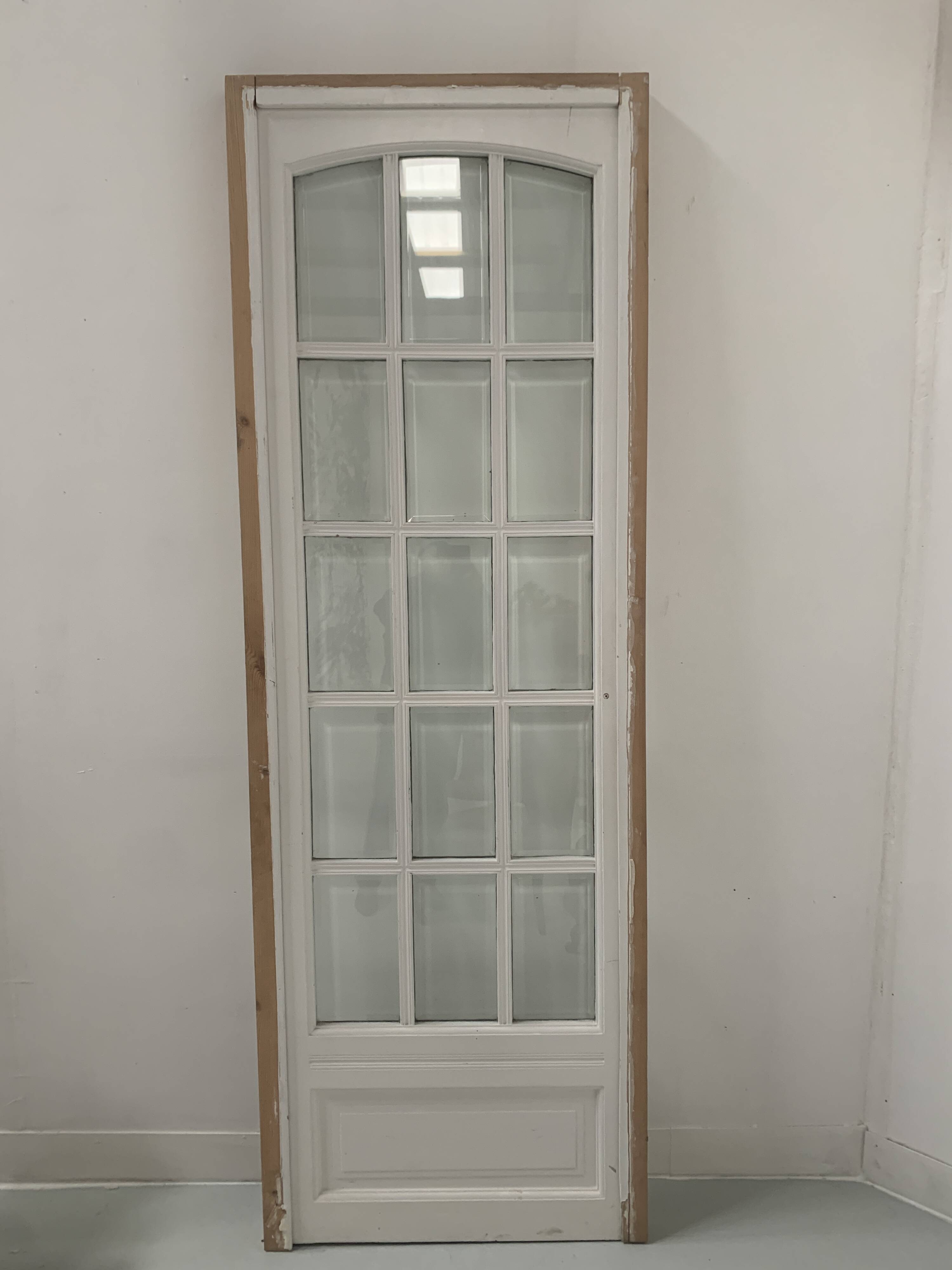 Partition doors A Small beveled tiles 20th century