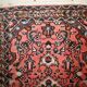 Tapis vintage fait main Lilihan en laine rose (59cm x 93cm) – Années 1970