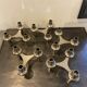 Set of 5 modular candlesticks variant NAGEL BMF vintage 1970