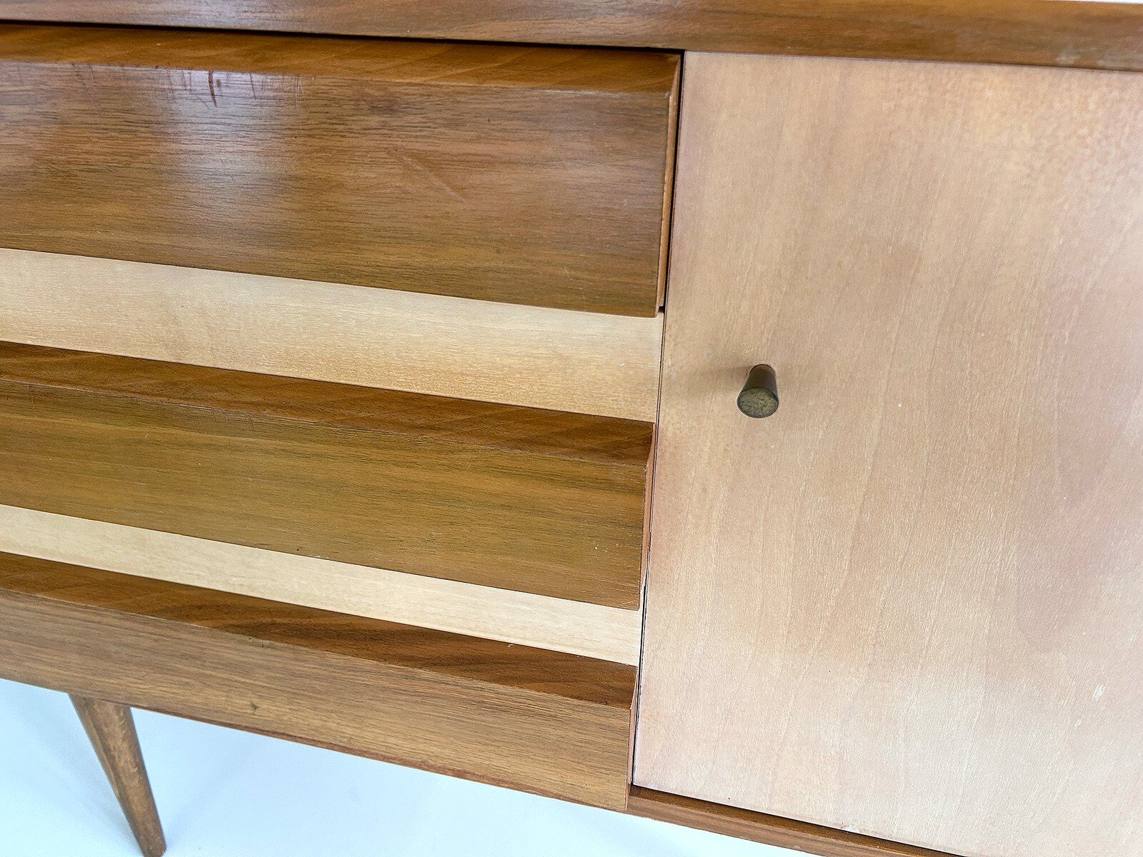 Buffet scandinave vintage en bois, années 1960