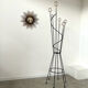 Old metal coat rack design 60s vintage