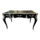 Black and silver Louis XV style desk