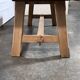 Faded oak table