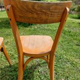 3 Luterma bistro chairs, sanded