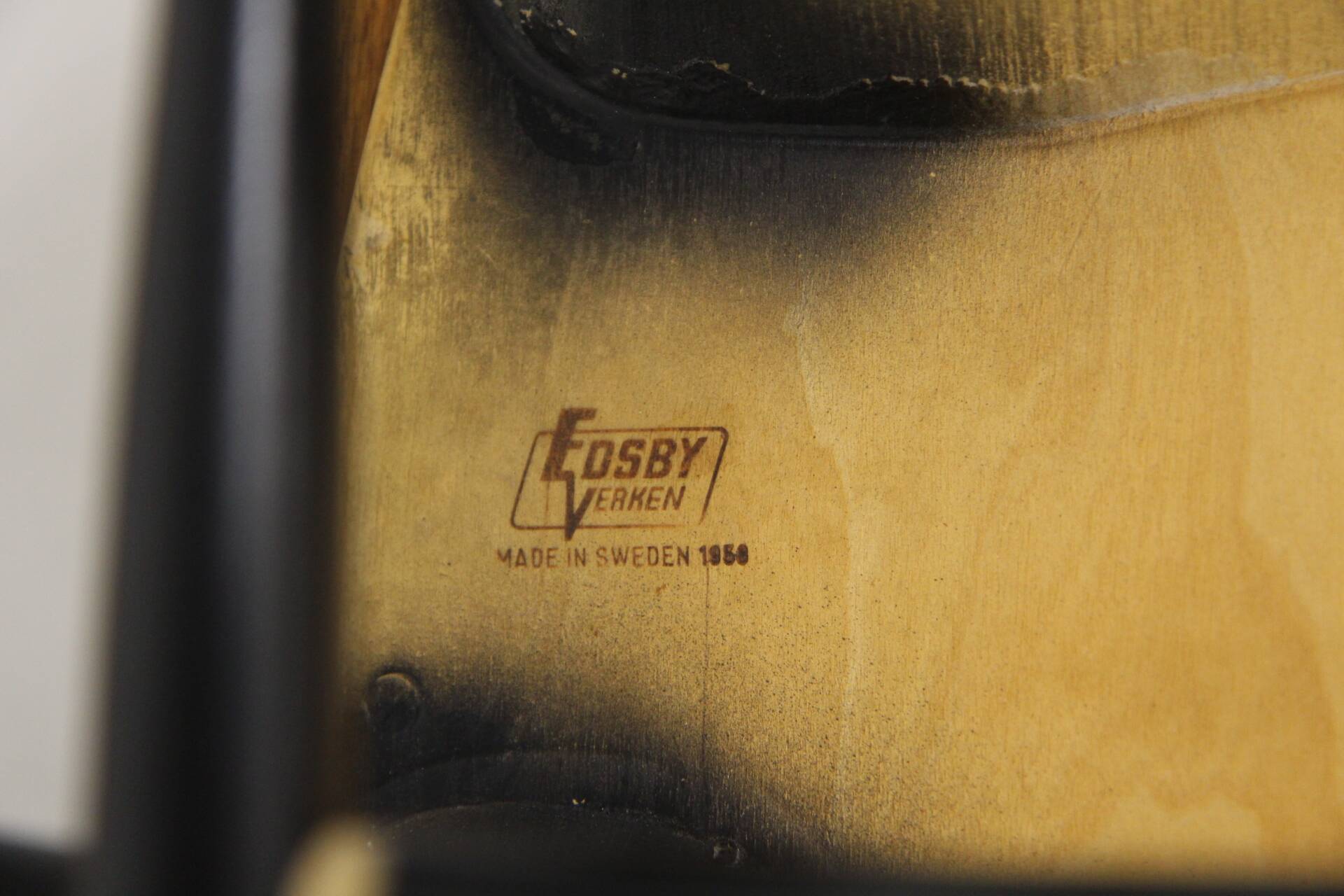 Set of 4 Scandinavian "Fanett" chairs, Ilmari Tapiovaara, Sweden, 1960