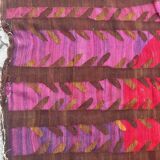 Tapis scandinave vintage des années 70 tissé à la main