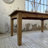 Solid oak farmhouse table 180 cm