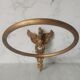 Brass swan head towel rack