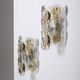 Pair of julius theodor kalmar glass wall lights, 1960s