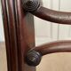 Pair of mahogany chairs XIXth century