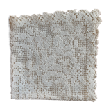 Square placemat, crocheted. Handmade.