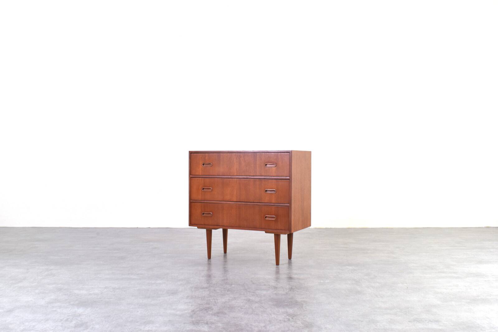 Mid-Century Danish Teak Chest of Drawers, 1960s.