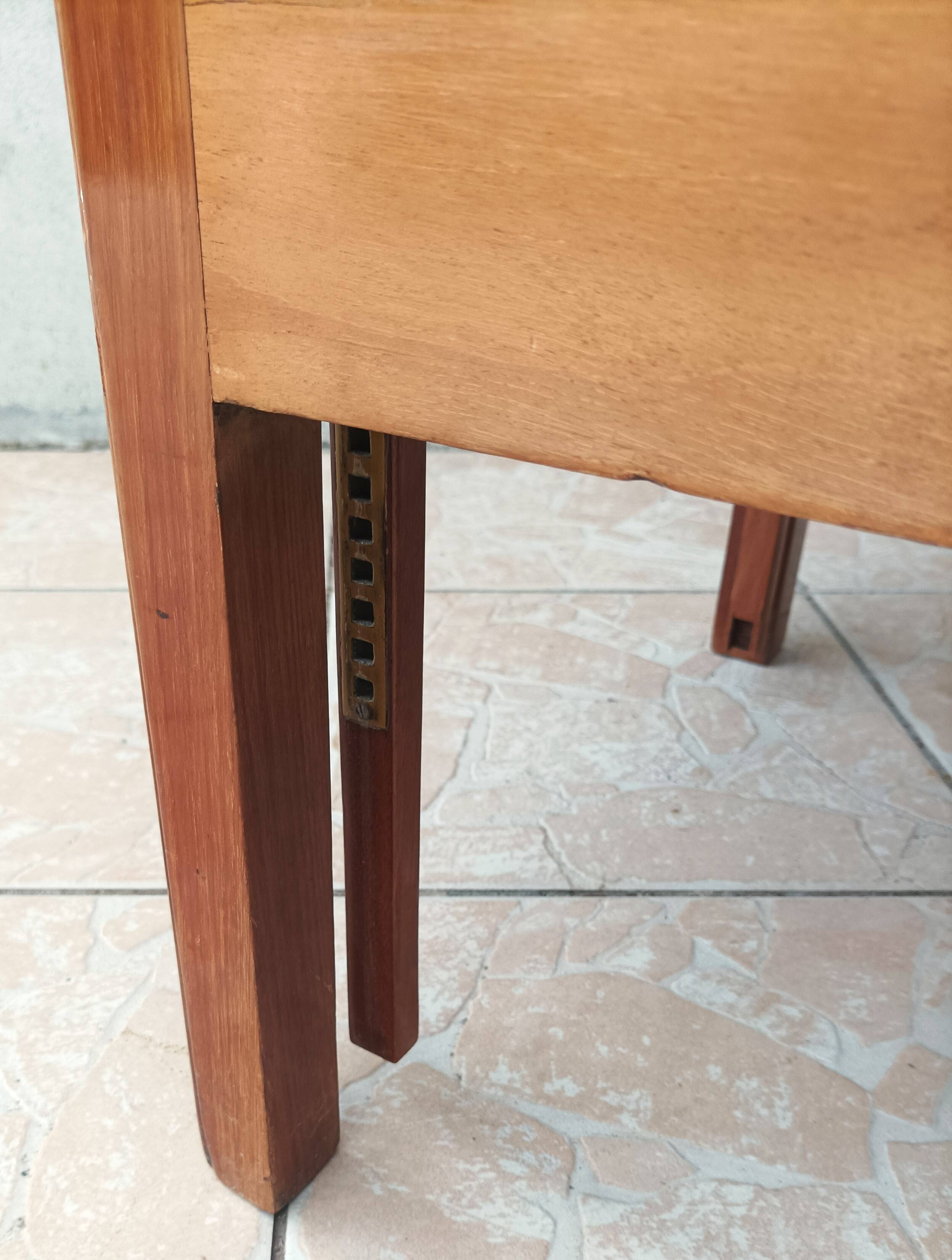 Meuble de barbier ou bar anglais en acajou
