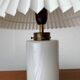 Mid-century glass table lamp by Odreco, 1960s.
