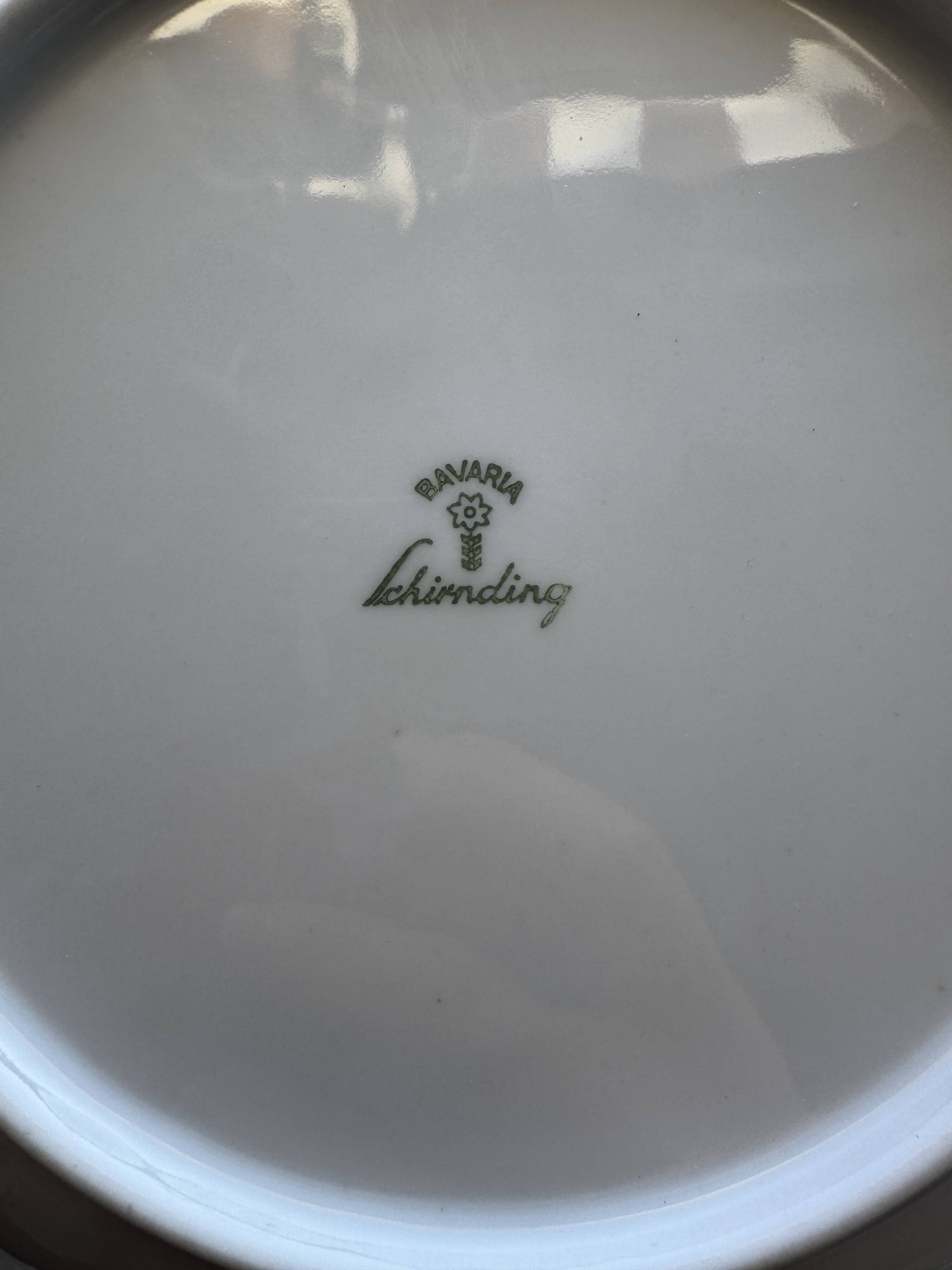 Vintage tea service from the 70s – Schirnding Bavaria – 2 cups + plates