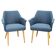 1960s pair of mid-century refurbished armchairs, Czechoslovakia
