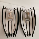 Wall lamps, model JAWS, type 4182 for Frandsen Lightning A/S. With solid metal "teeth"