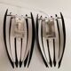 Wall lamps, model JAWS, type 4182 for Frandsen Lightning A/S. With solid metal "teeth"