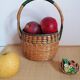 Children's woven straw basket