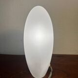 Frosted glass table lamp from the 90s, habitat