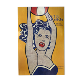 Poster roy lichtenstein girl with ball / l'art du xxe siècle, 2005
