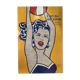 Affiche roy lichtenstein girl with ball / l'art du xxe siècle, 2005