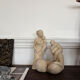 Wabi-sabi terracotta sculpture