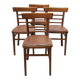 Set of 4 TON bistro chairs
