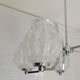 Art deco chandelier with 5 arms of light