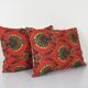 Set of 2 vintage Turkish cushion covers 43x61 cm