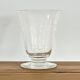 BACCARAT crystal tulip vase with engraved arabesque decoration - Signed
