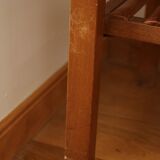 Entrance bench, Scandinavian modular telephone bench, teak, 1960