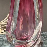 Solid crystal lamp Val Saint Lambert.