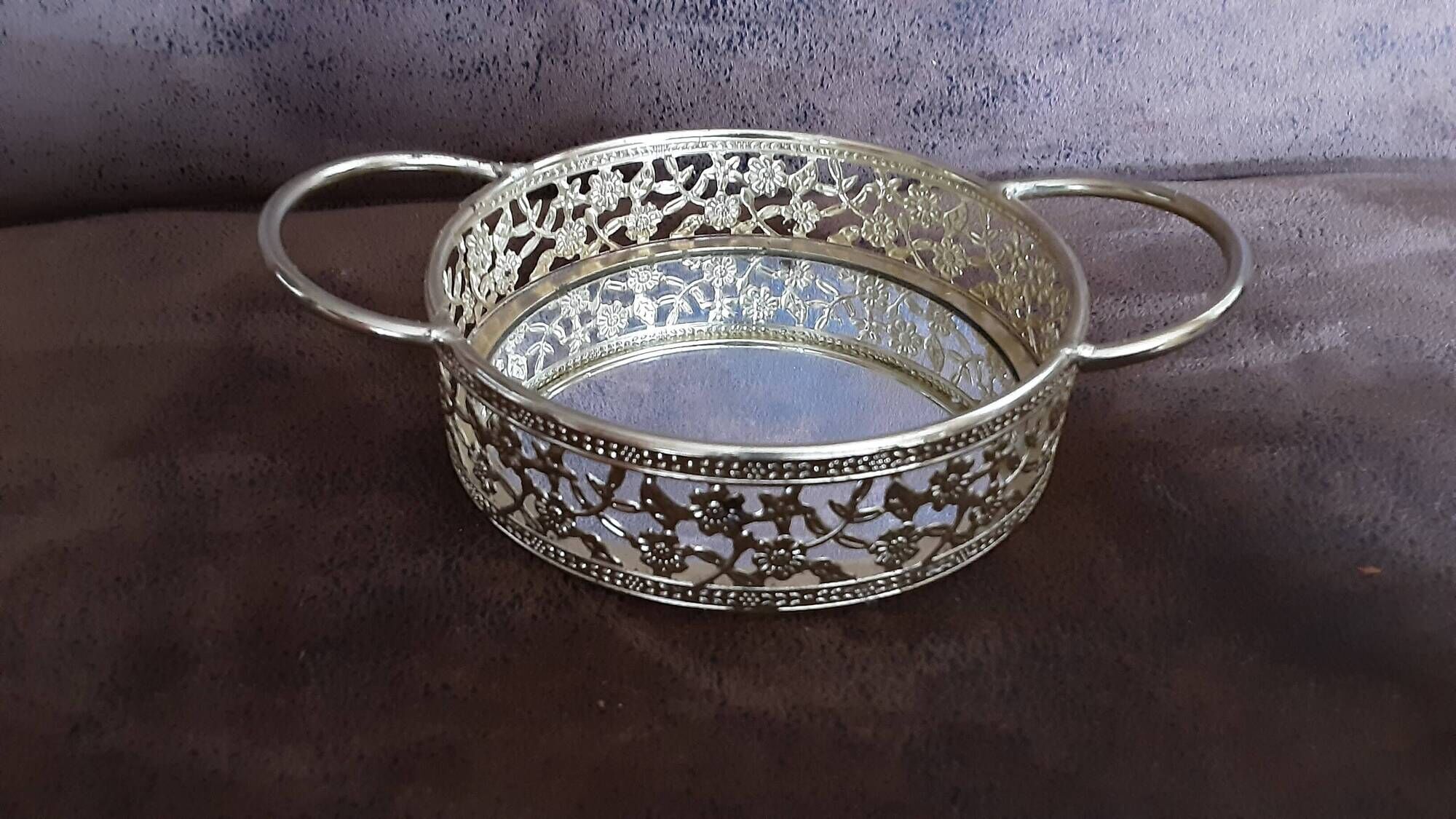 Coupelle  métal/miroir