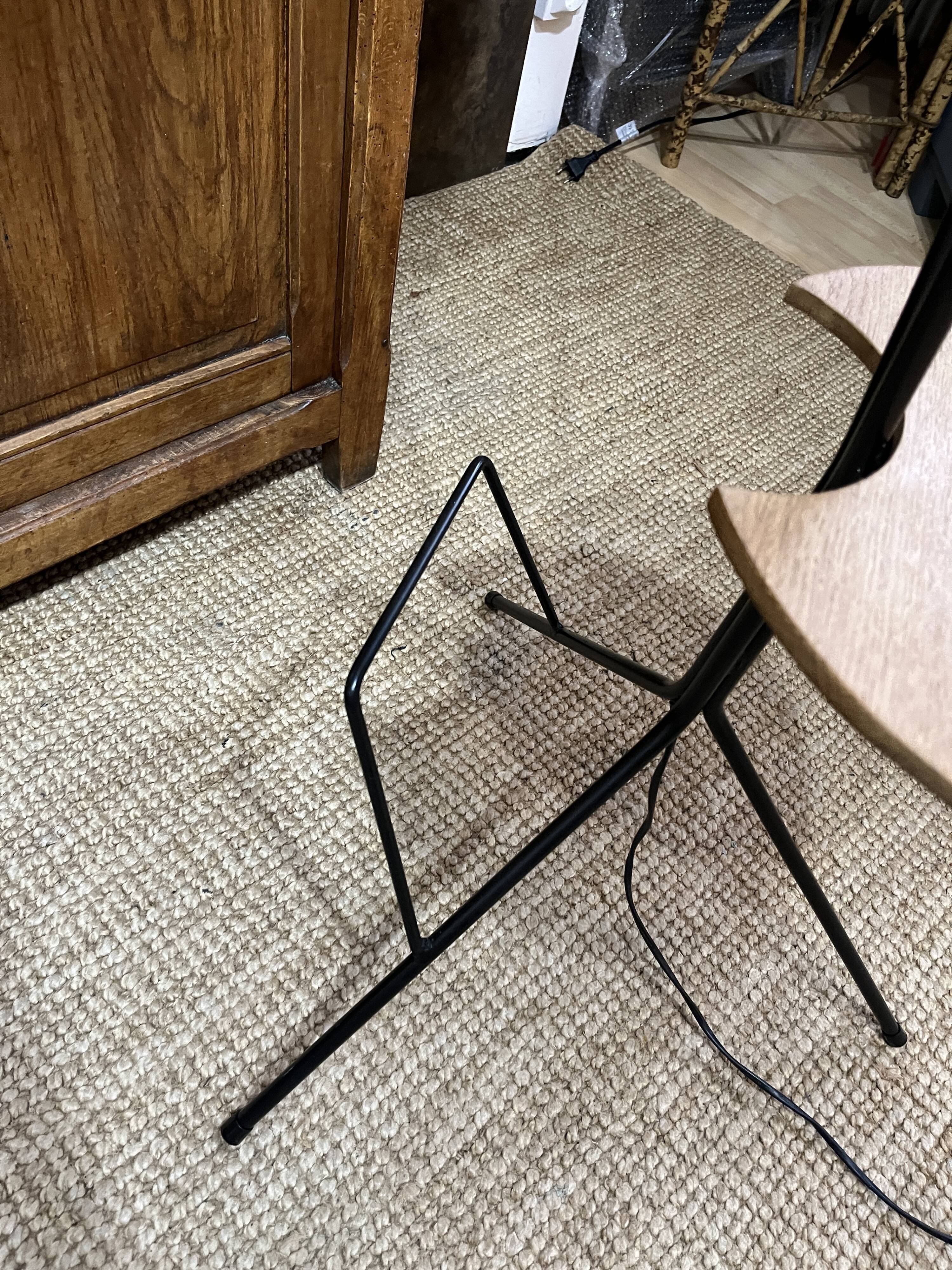 Double foot lamp compass and harness