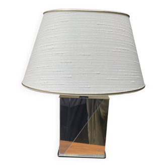 70s brass floor lamp