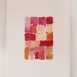 Abstract knife painting