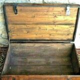 Old box, travel trunk